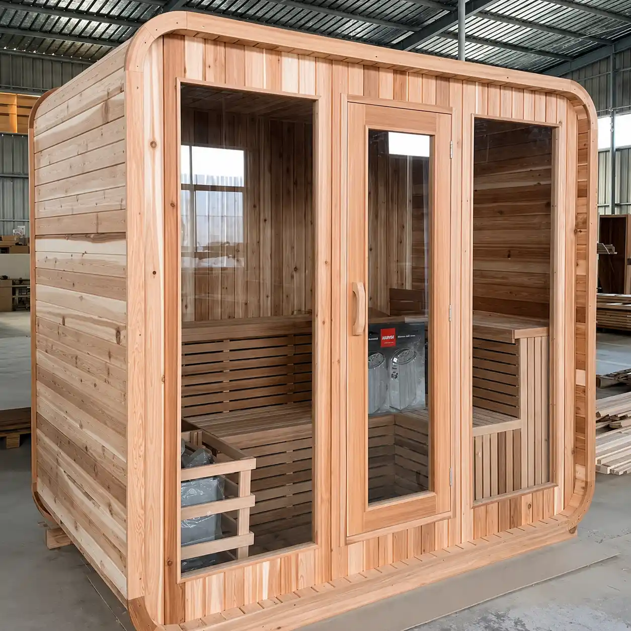 sauna kayu custom 13