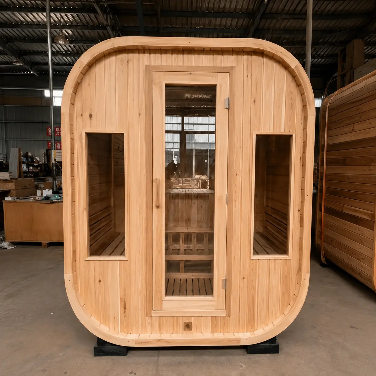 sauna kayu custom 14