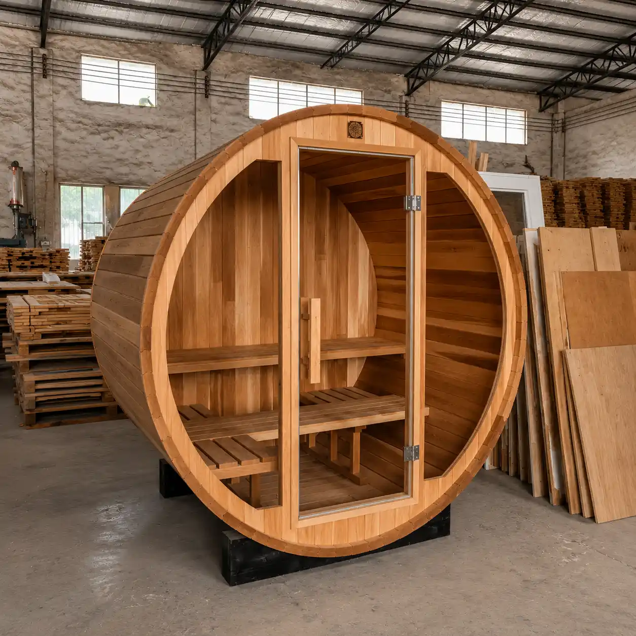 sauna kayu custom 17
